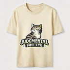 Judgmental Side-Eye Cat Classic T-Shirt