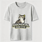 Judgmental Side-Eye Cat Classic T-Shirt