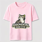 Judgmental Side-Eye Cat Classic T-Shirt