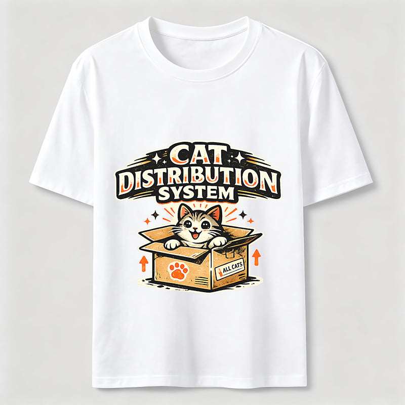 Cat Delivery Box Classic T-Shirt