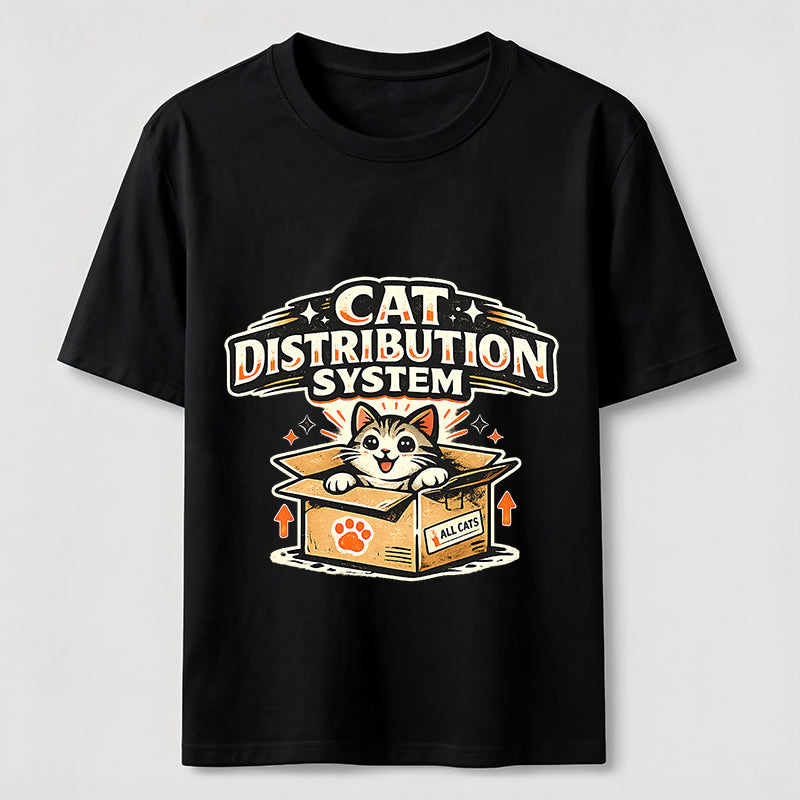 Cat Delivery Box Classic T-Shirt
