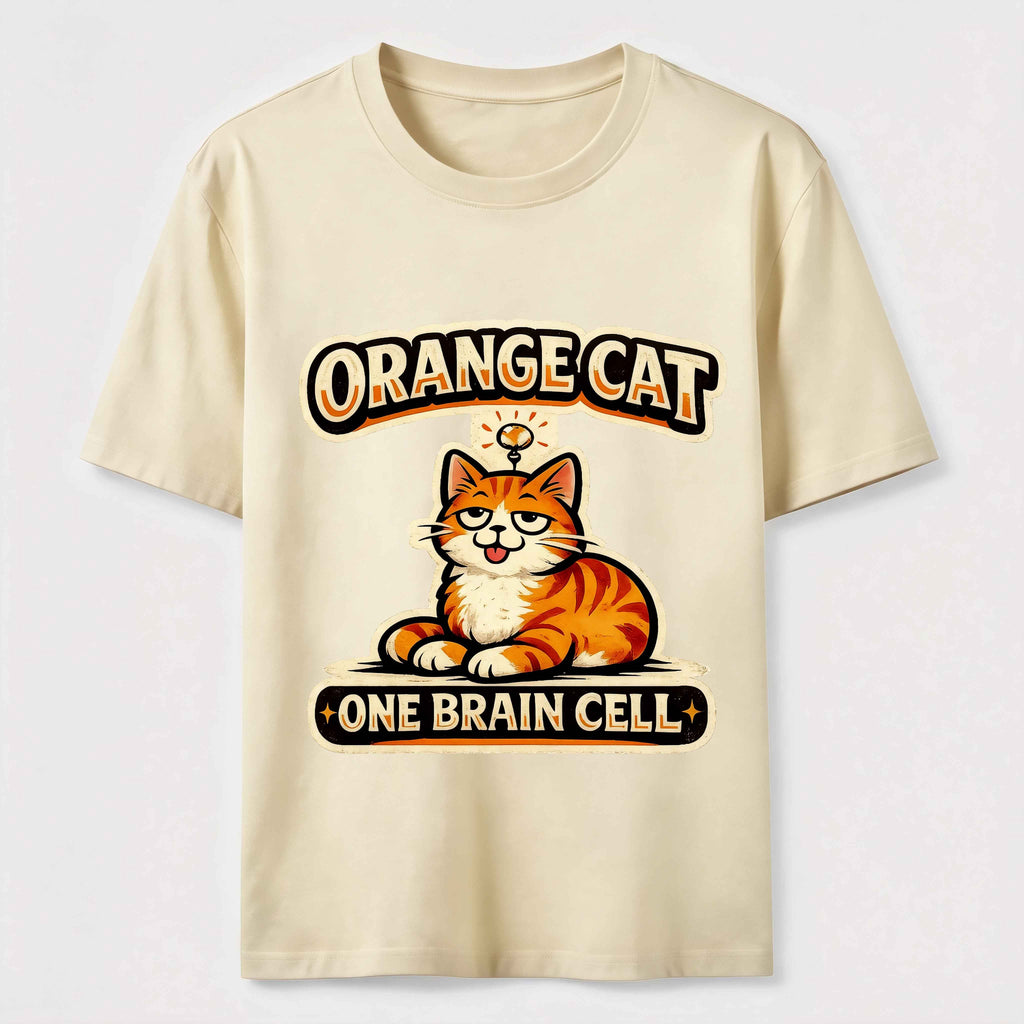 One Brain Cell Orange Cat Classic T-Shirt