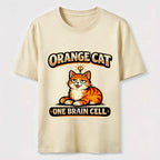 One Brain Cell Orange Cat Classic T-Shirt