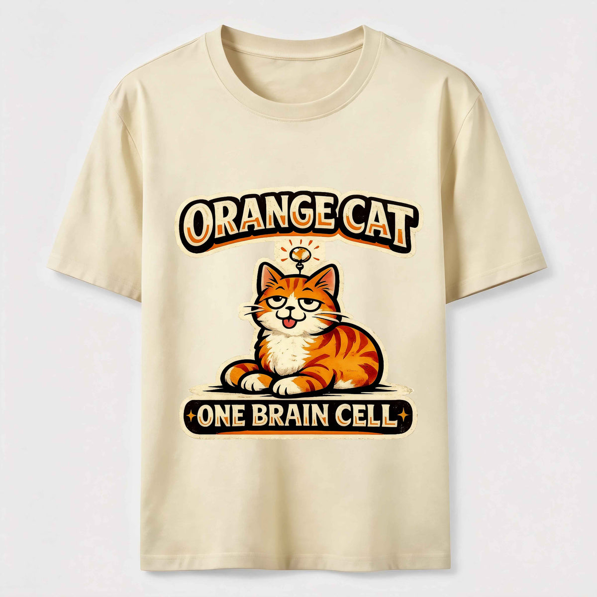 One Brain Cell Orange Cat Classic T-Shirt