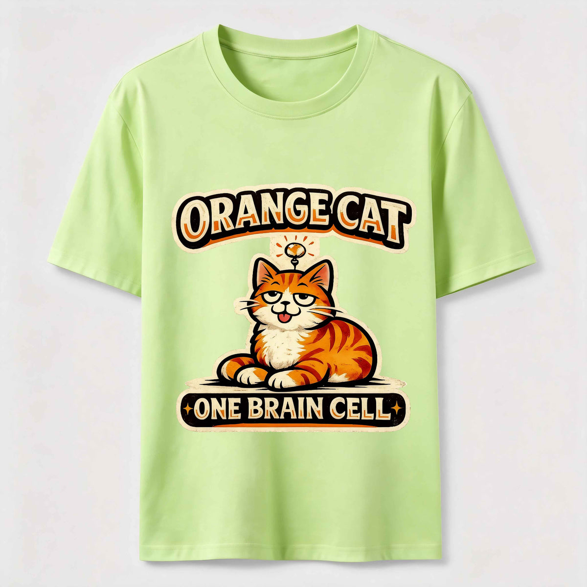 One Brain Cell Orange Cat Classic T-Shirt