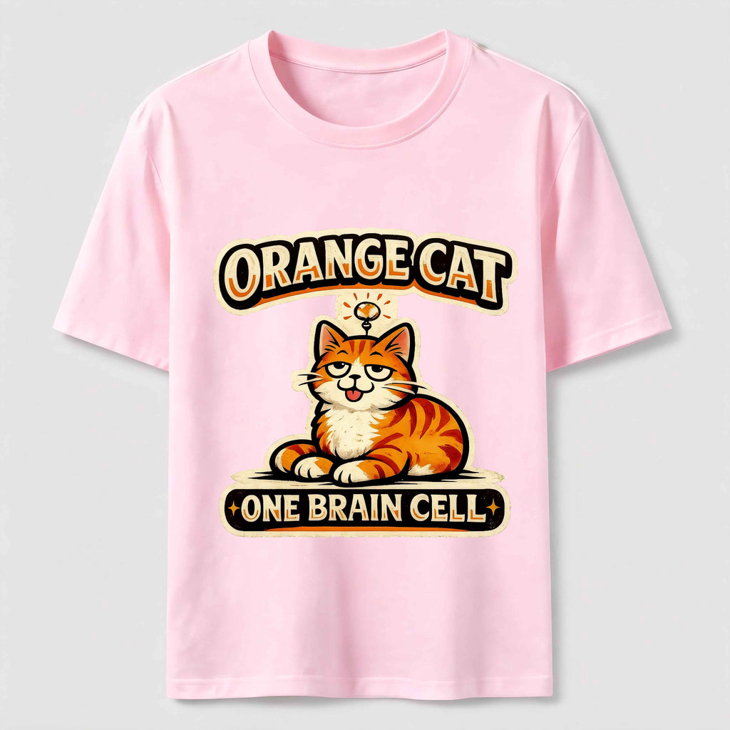 One Brain Cell Orange Cat Classic T-Shirt