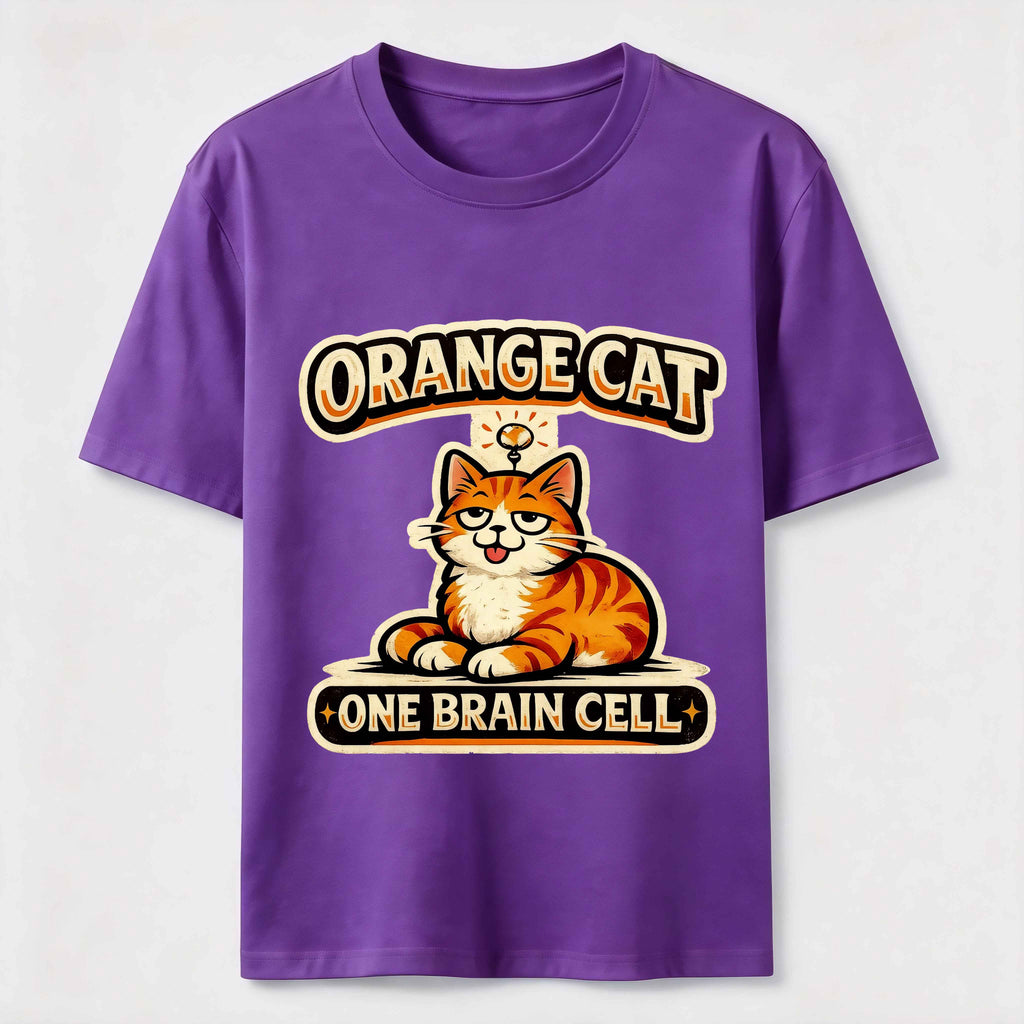 One Brain Cell Orange Cat Classic T-Shirt