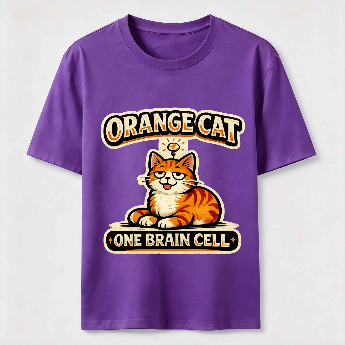 One Brain Cell Orange Cat Classic T-Shirt