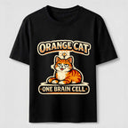 One Brain Cell Orange Cat Classic T-Shirt