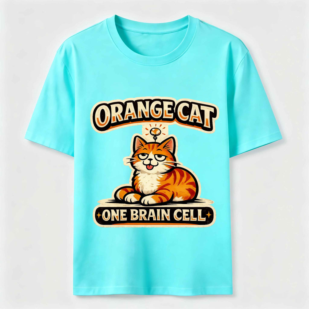 One Brain Cell Orange Cat Classic T-Shirt