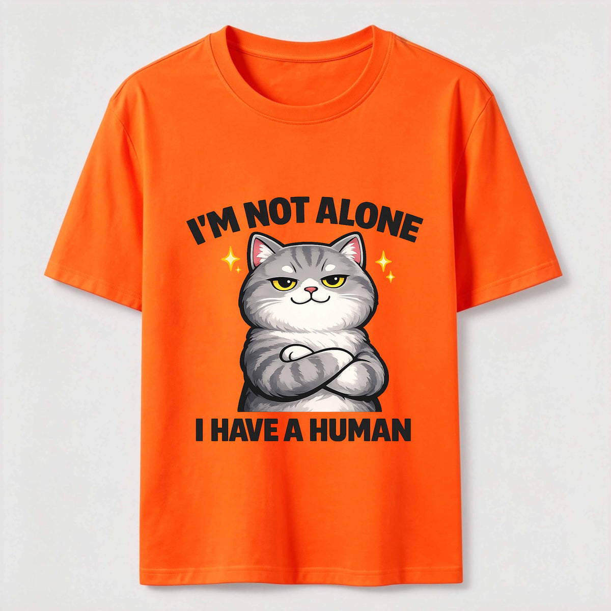 Human Companion Grumpy Cat Classic T-Shirt