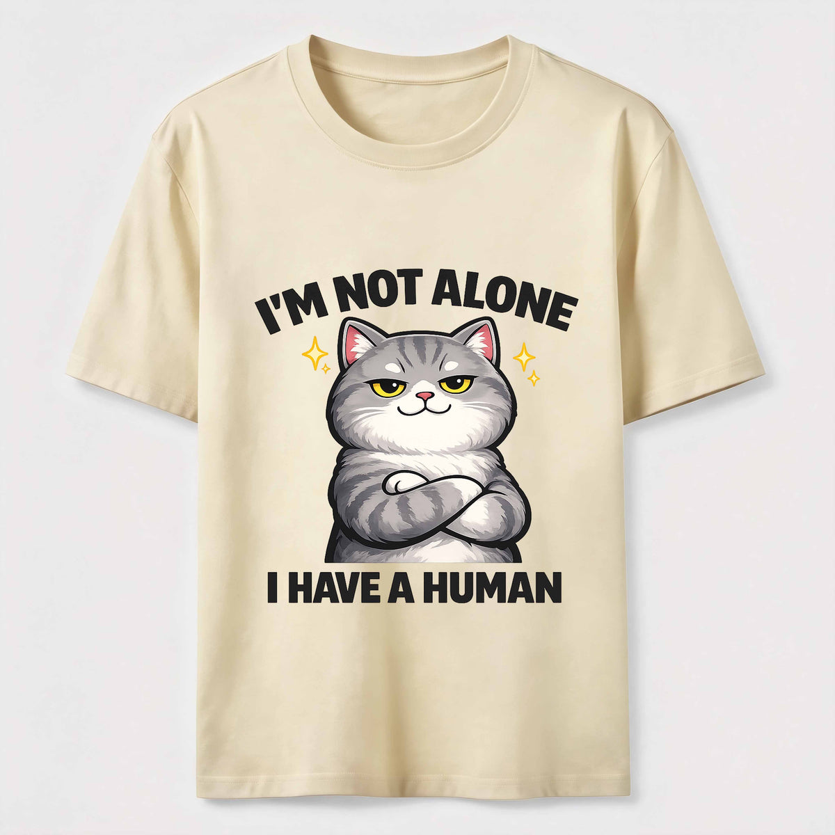 Human Companion Grumpy Cat Classic T-Shirt