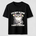 Human Companion Grumpy Cat Classic T-Shirt