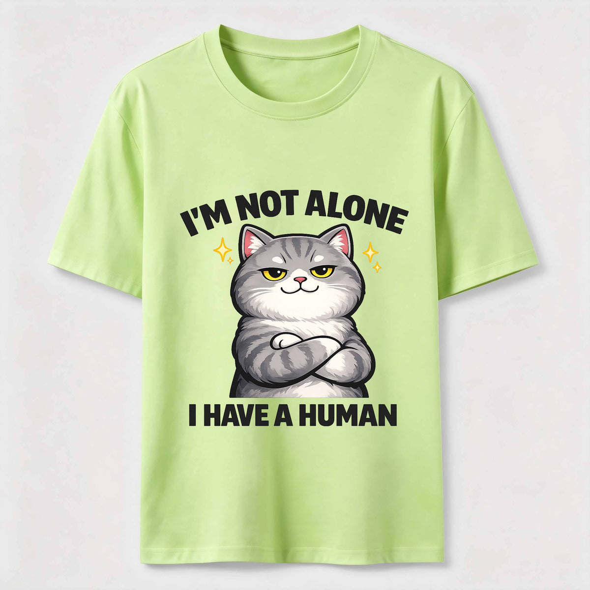 Human Companion Grumpy Cat Classic T-Shirt