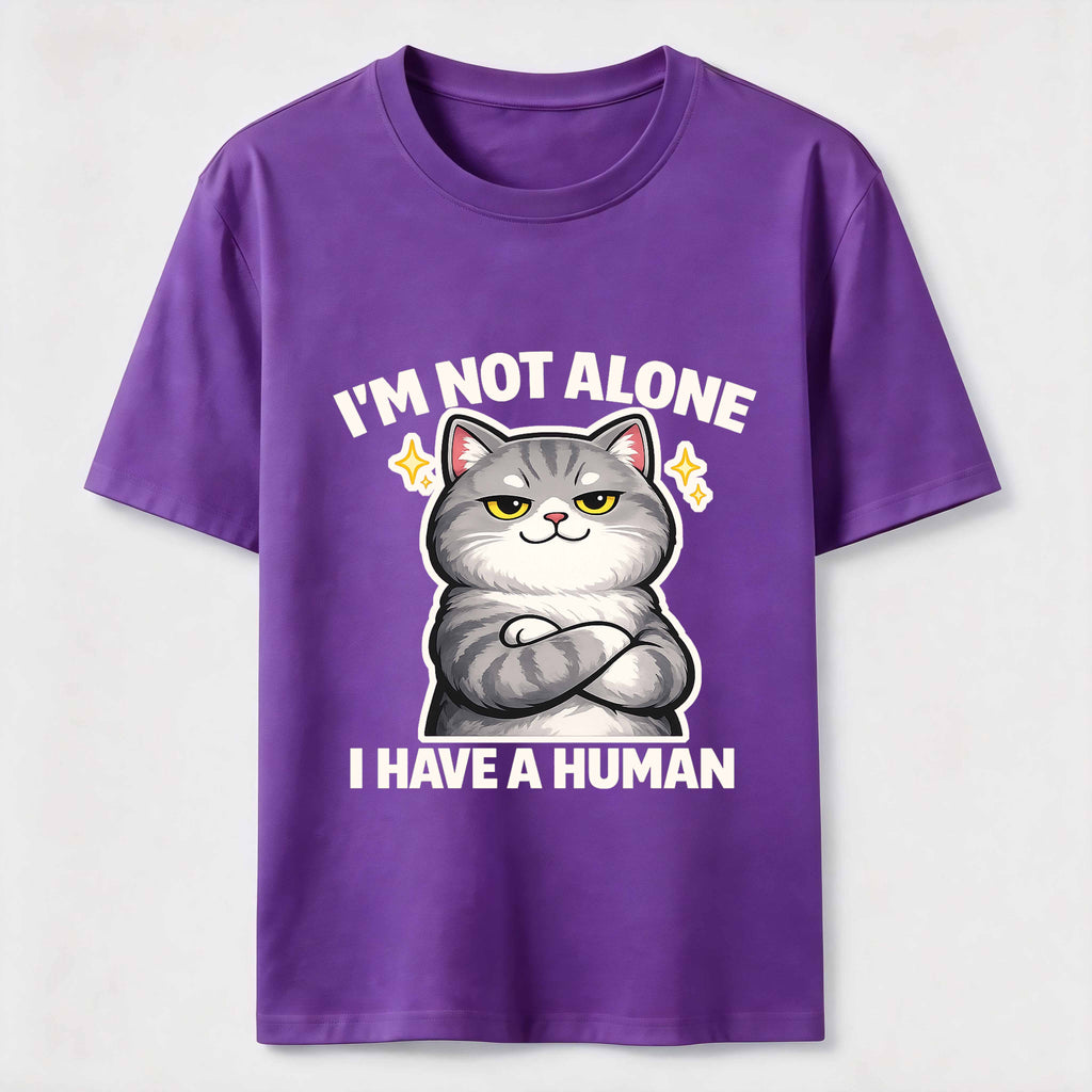Human Companion Grumpy Cat Classic T-Shirt