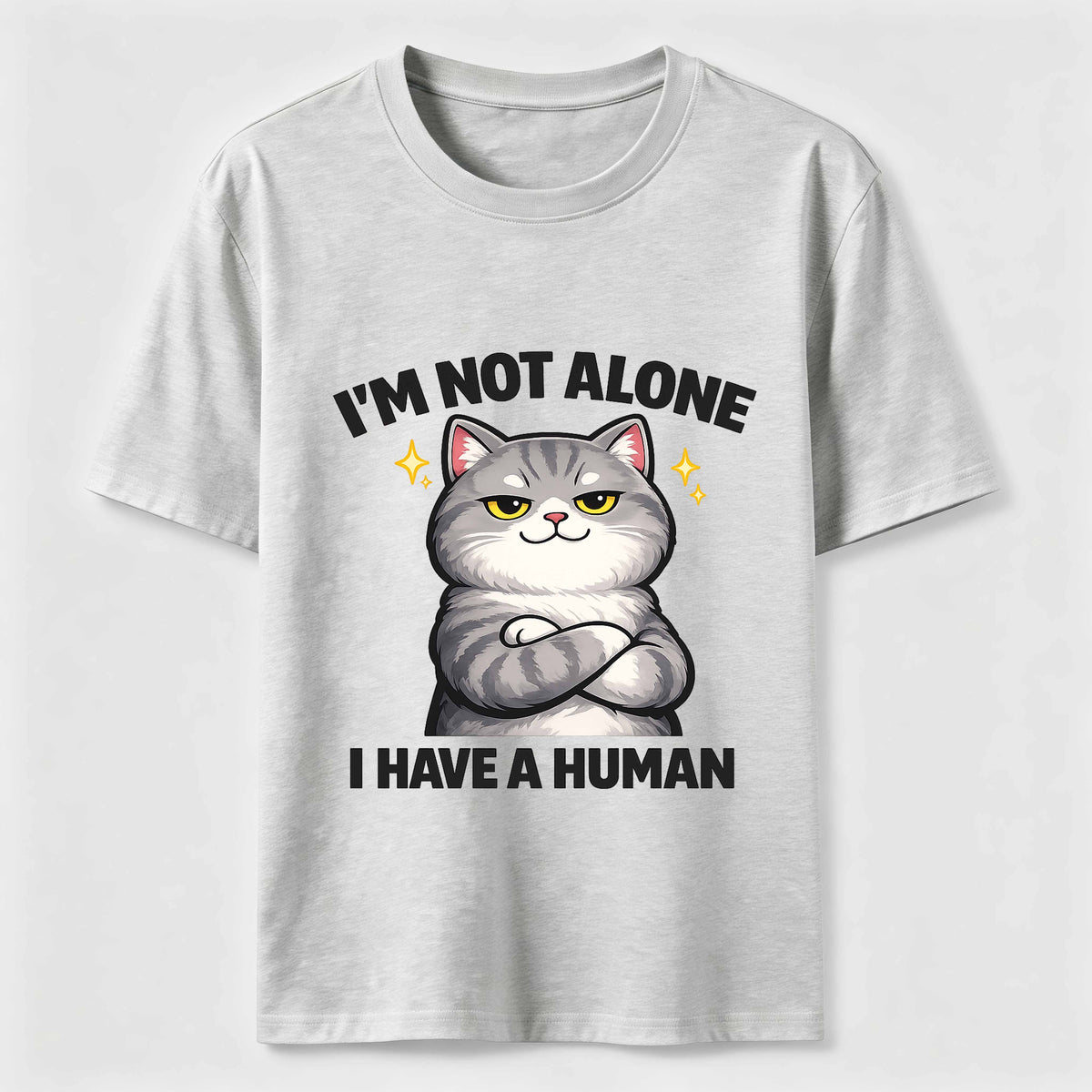 Human Companion Grumpy Cat Classic T-Shirt