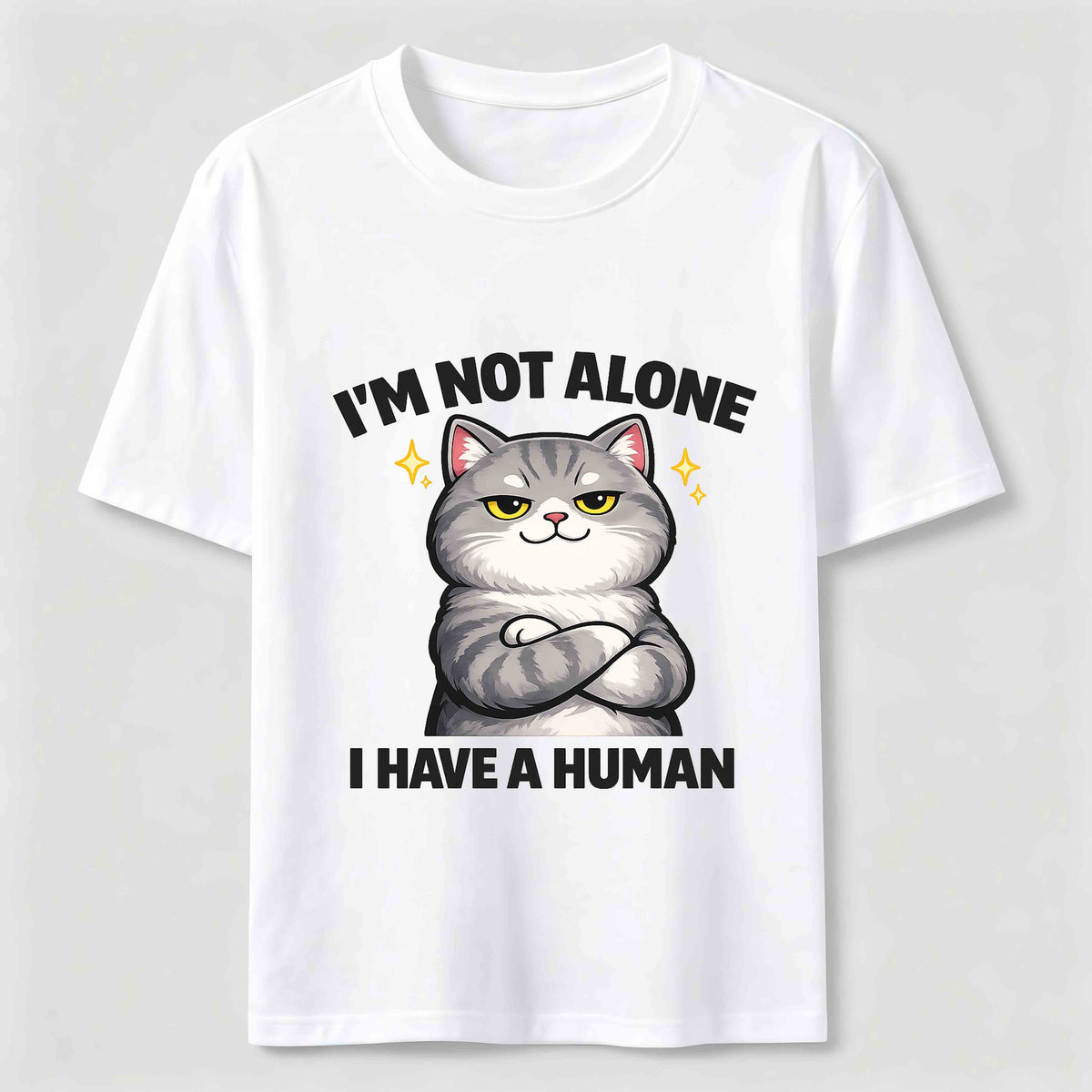 Human Companion Grumpy Cat Classic T-Shirt