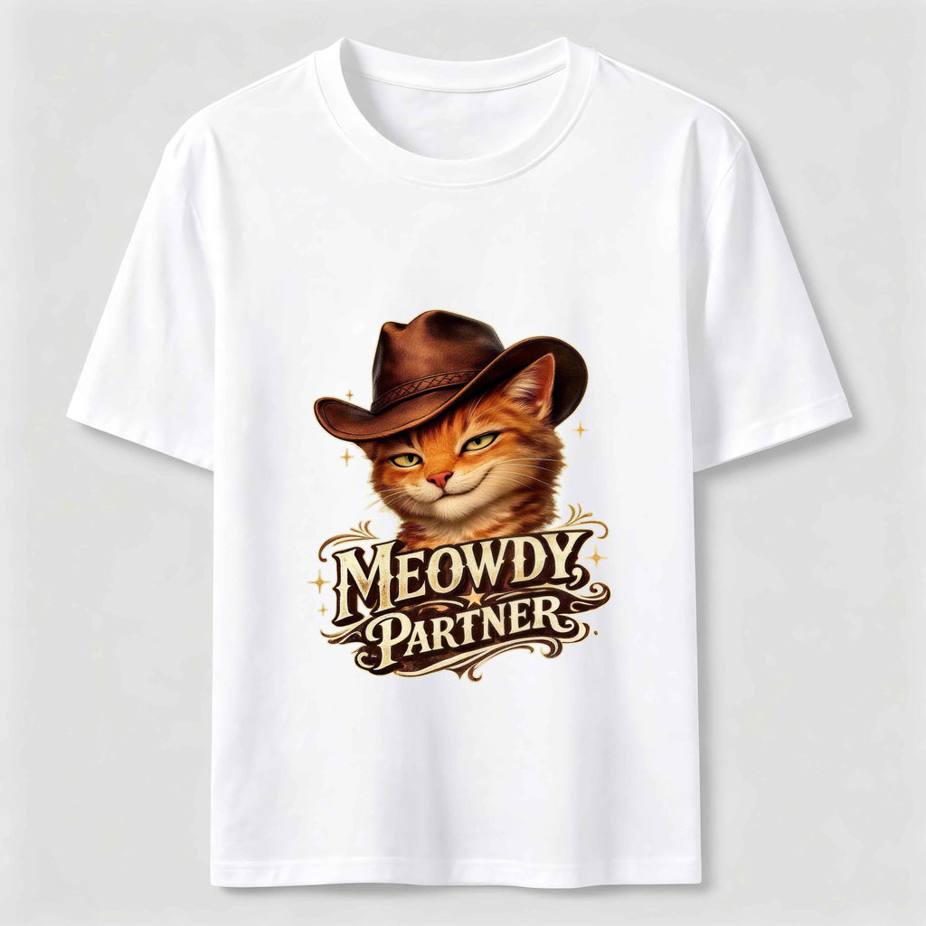 Cowboy Partner Cat Classic T-Shirt