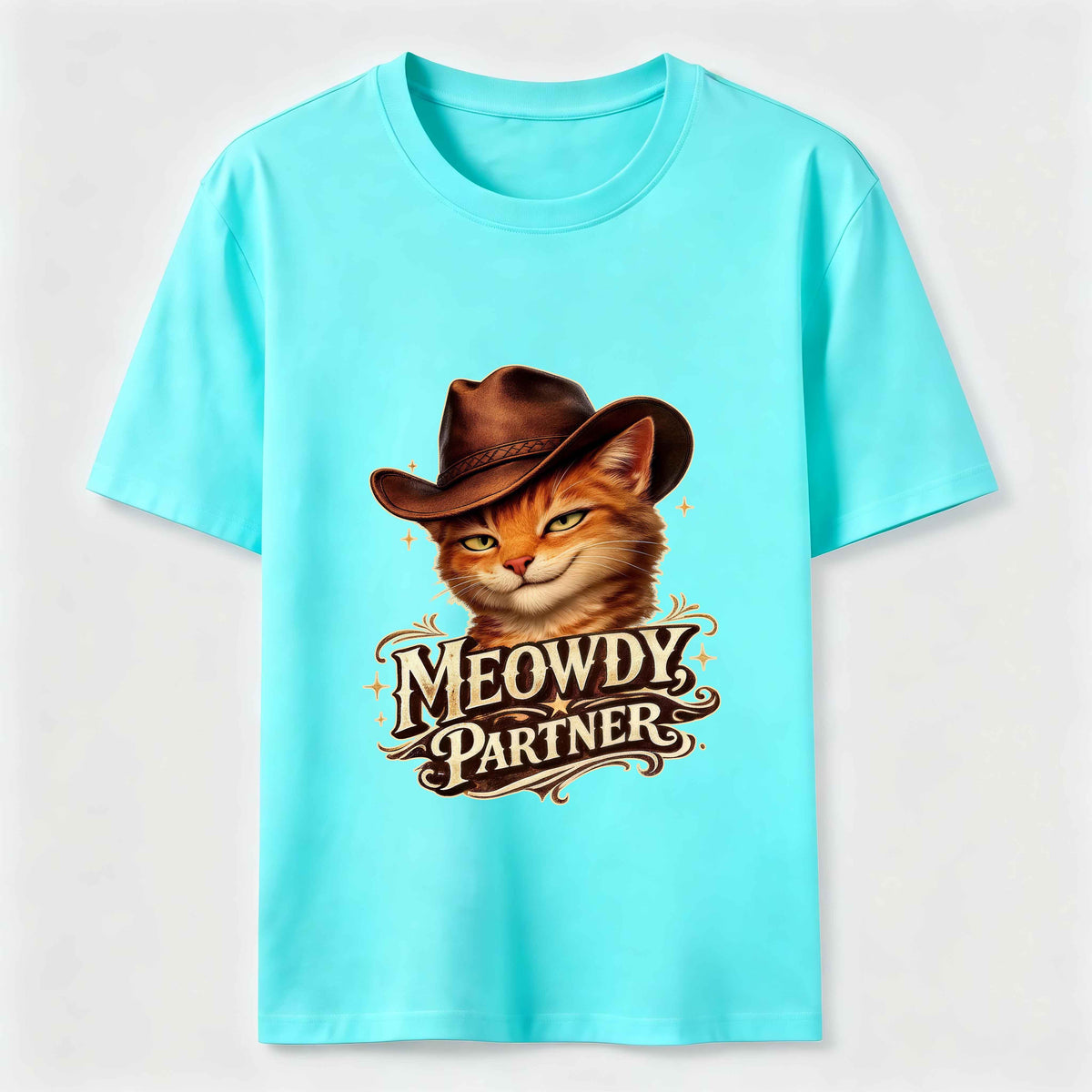 Cowboy Partner Cat Classic T-Shirt