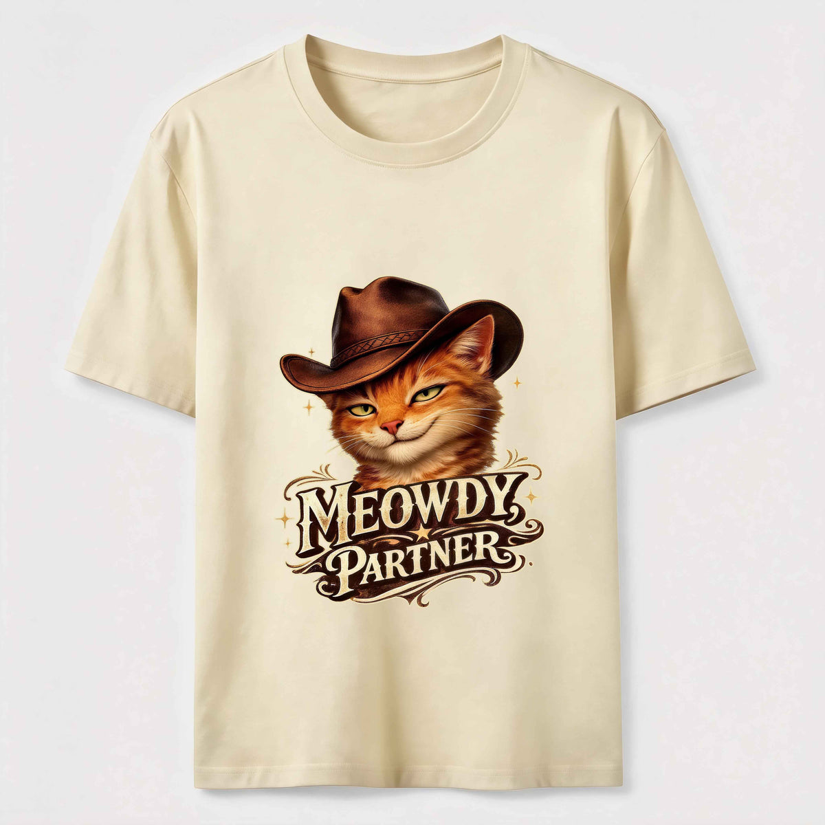 Cowboy Partner Cat Classic T-Shirt