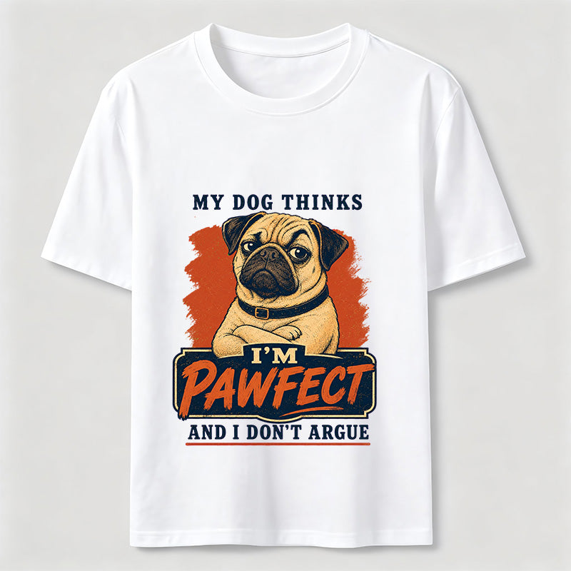 Pawfect Pug Confidence Classic T-Shirt