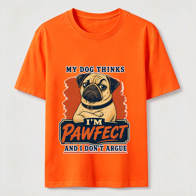 Pawfect Pug Confidence Classic T-Shirt