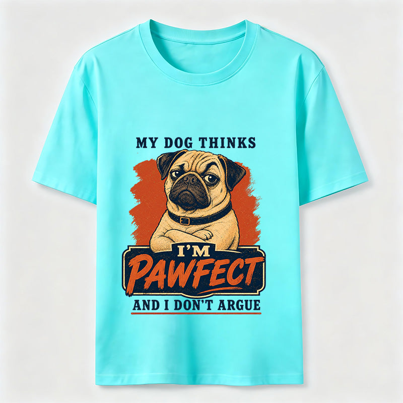 Pawfect Pug Confidence Classic T-Shirt