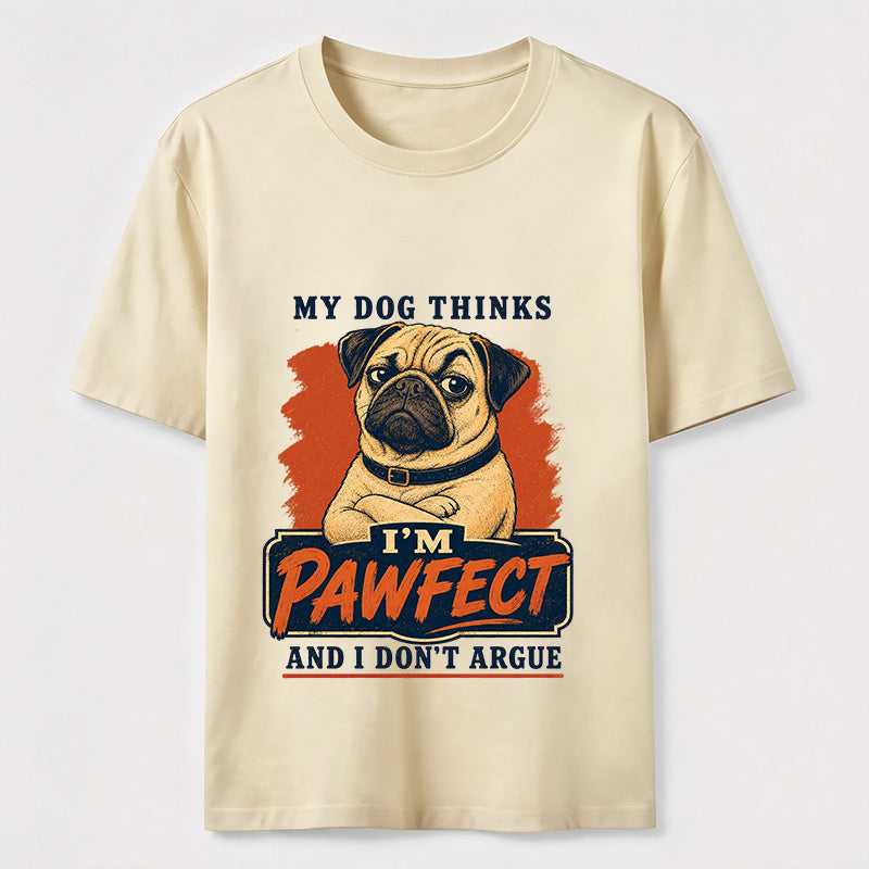 Pawfect Pug Confidence Classic T-Shirt