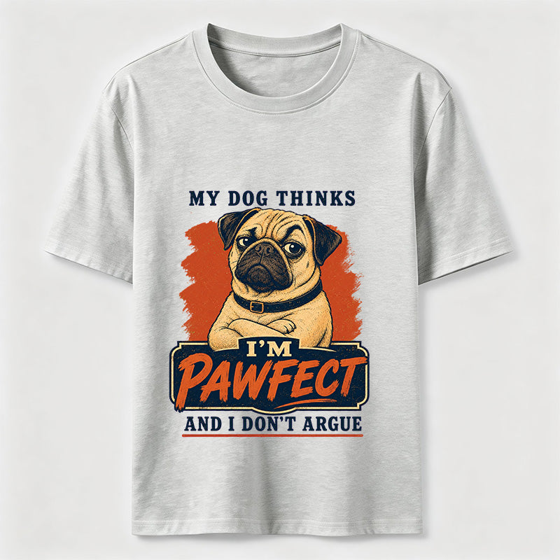 Pawfect Pug Confidence Classic T-Shirt