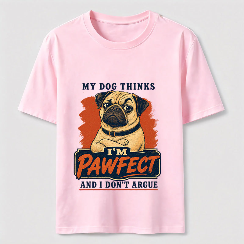 Pawfect Pug Confidence Classic T-Shirt