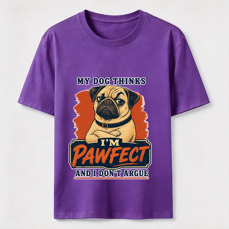Pawfect Pug Confidence Classic T-Shirt
