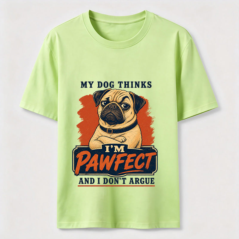 Pawfect Pug Confidence Classic T-Shirt