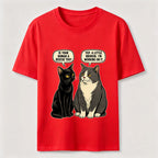 Rescue Human Cat Conversation Classic T-Shirt