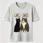 Rescue Human Cat Conversation Classic T-Shirt