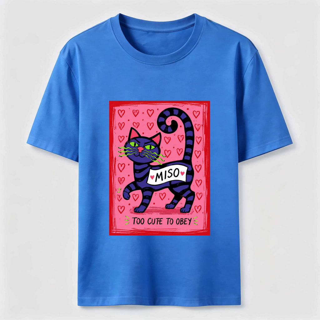 Too Cute To Obey Cat Classic T-Shirt
