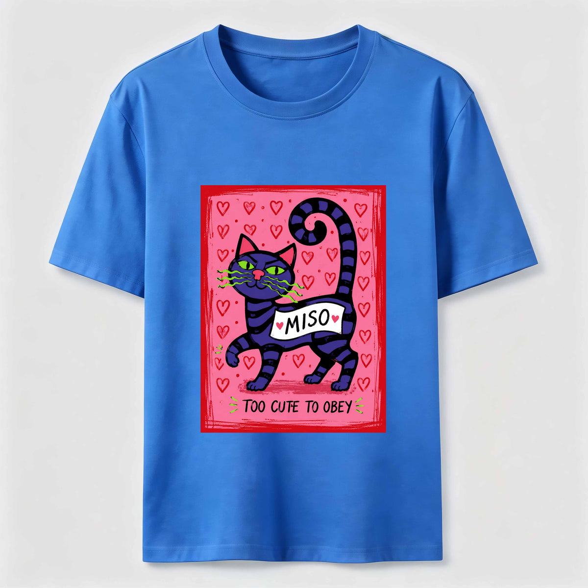 Too Cute To Obey Cat Classic T-Shirt