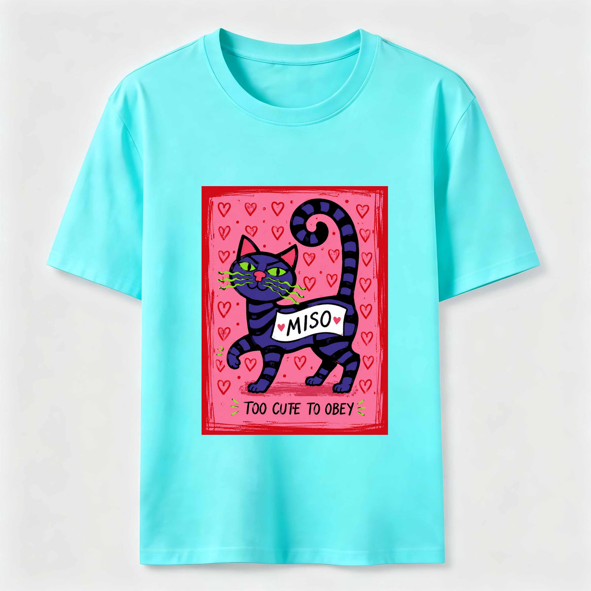 Too Cute To Obey Cat Classic T-Shirt