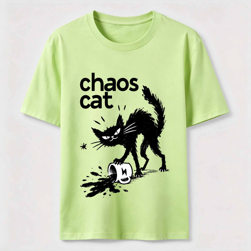 Ink Spill Chaos Cat Classic T-Shirt