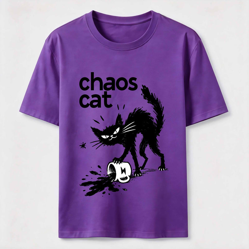 Ink Spill Chaos Cat Classic T-Shirt
