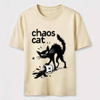 Ink Spill Chaos Cat Classic T-Shirt