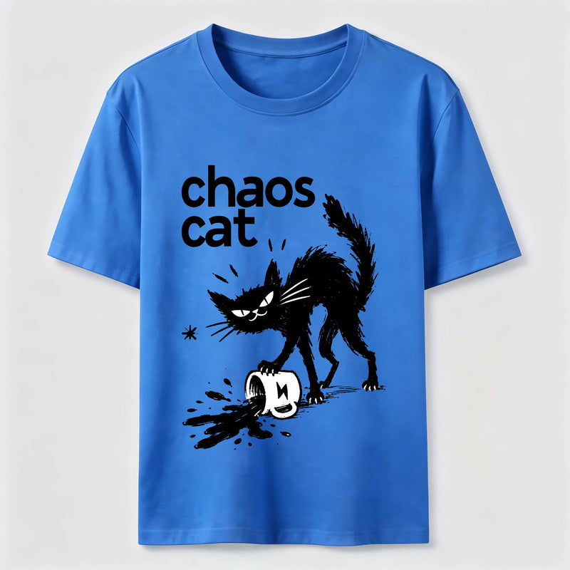 Ink Spill Chaos Cat Classic T-Shirt