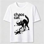 Ink Spill Chaos Cat Classic T-Shirt