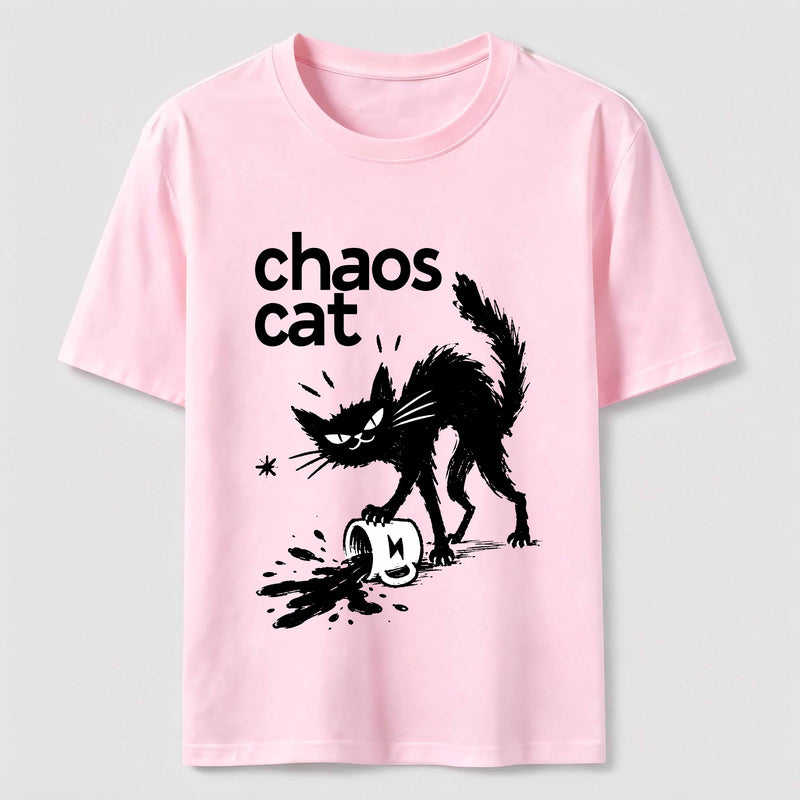 Ink Spill Chaos Cat Classic T-Shirt