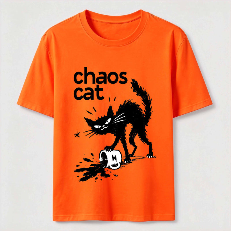 Ink Spill Chaos Cat Classic T-Shirt