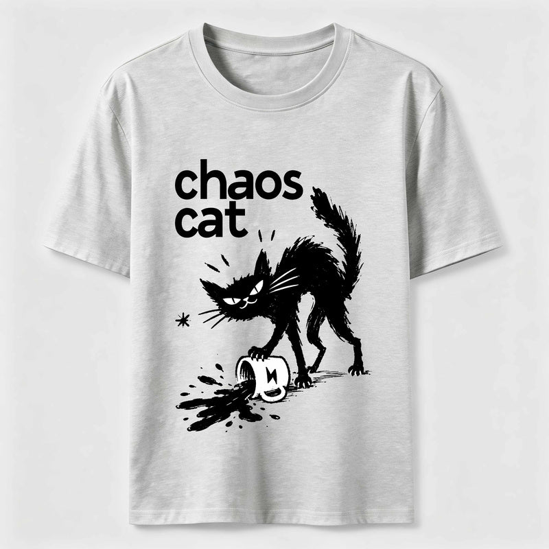 Ink Spill Chaos Cat Classic T-Shirt