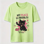 My Peace Is Priority Cat Classic T-Shirt