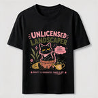 Unlicensed Landscaper Cat Classic T-Shirt