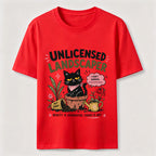 Unlicensed Landscaper Cat Classic T-Shirt