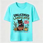 Unlicensed Landscaper Cat Classic T-Shirt