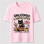 Unlicensed Landscaper Cat Classic T-Shirt